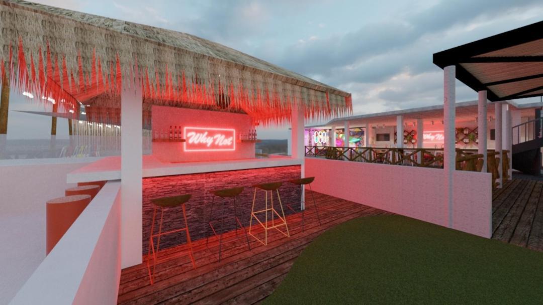 Why Not Rooftop Party Hostel 신데 델 카르멘 외부 사진